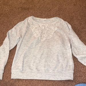XS Garage lace sweater